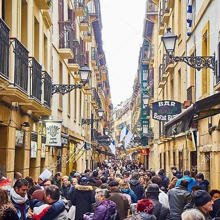Apartamento Privado En El Corazon De La Parte Vieja San Sebastián Exterior foto