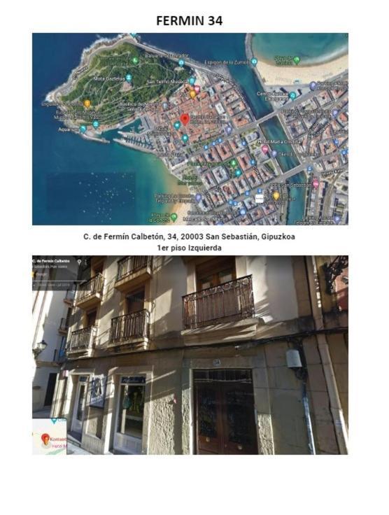 Apartamento Privado En El Corazon De La Parte Vieja San Sebastián Exterior foto
